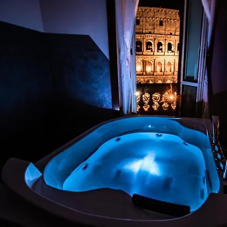 View Colosseo From Jacuzzi Appartement *